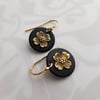 Dogwood Disc Earrings