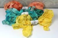 Image 3 of Tropical Summer Crinkle ribbon