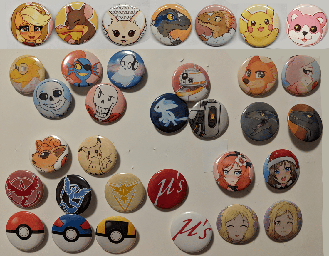 Image of Buttons - Other Fandoms