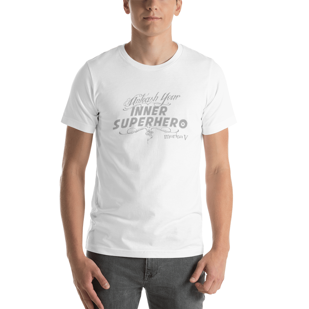 Image of Inner Superhero Unisex T-shirt - White