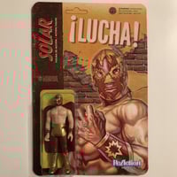 Image 1 of GET IT NOW @ SUPER7.COM Solar Legnds of Lucha Libre ReAction Figure from Super7