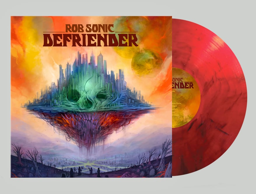 Image of Rob Sonic Defriender Retail Red Vinyl