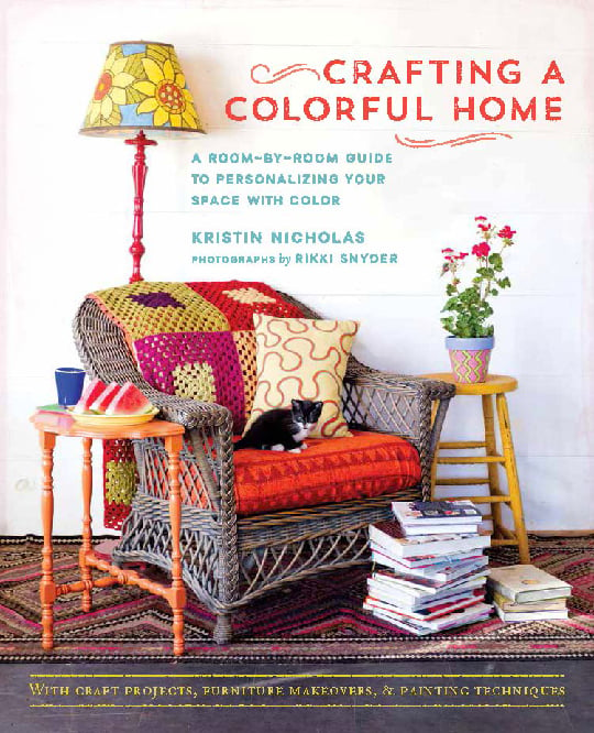 Image of Book - Crafting A Colorful Home - Signed Copy