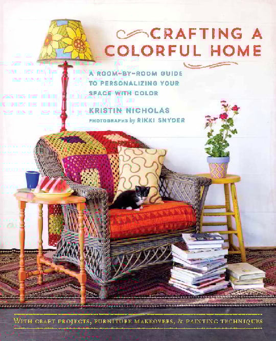 Image of Book - Crafting A Colorful Home - Signed Copy