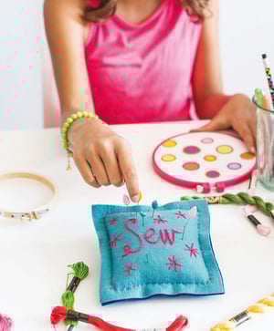 Image of Book - The Amazing Stitching Handbook for Kids - Signed Copy