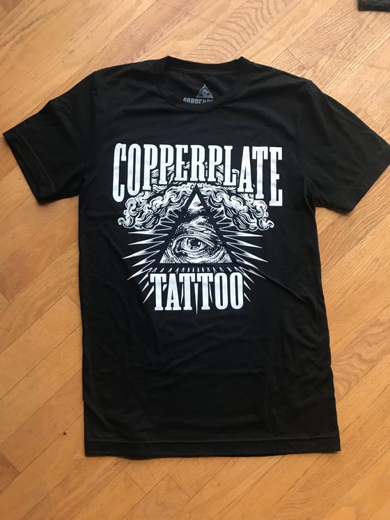 Image of Throwback Copperplate tee