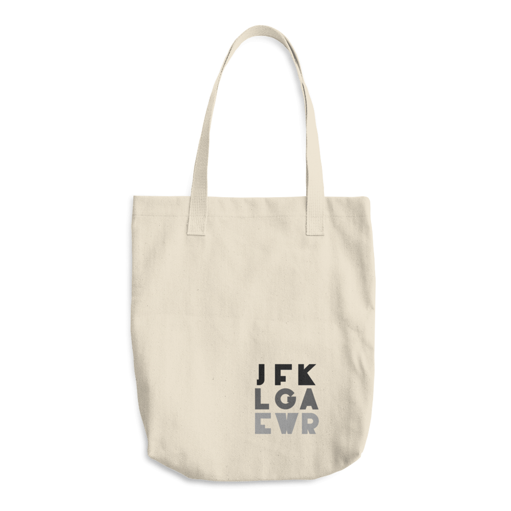 Image of NYC Airports Cotton Tote