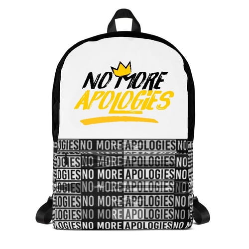 Image of No More Apologies (Back Pack)