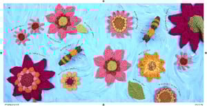 Image of Book - 50 Sunflowers To Knit, Crochet, and Felt