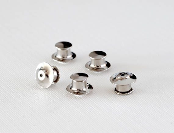 Image of LOCKING PIN BACKS (4 pack)