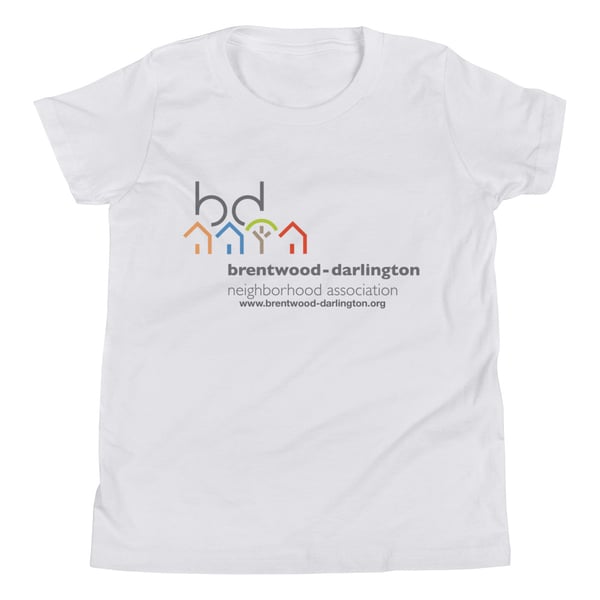 Image of Brentwood-Darlington Neighborhood Association Original Logo Unisex Youth T-Shirt