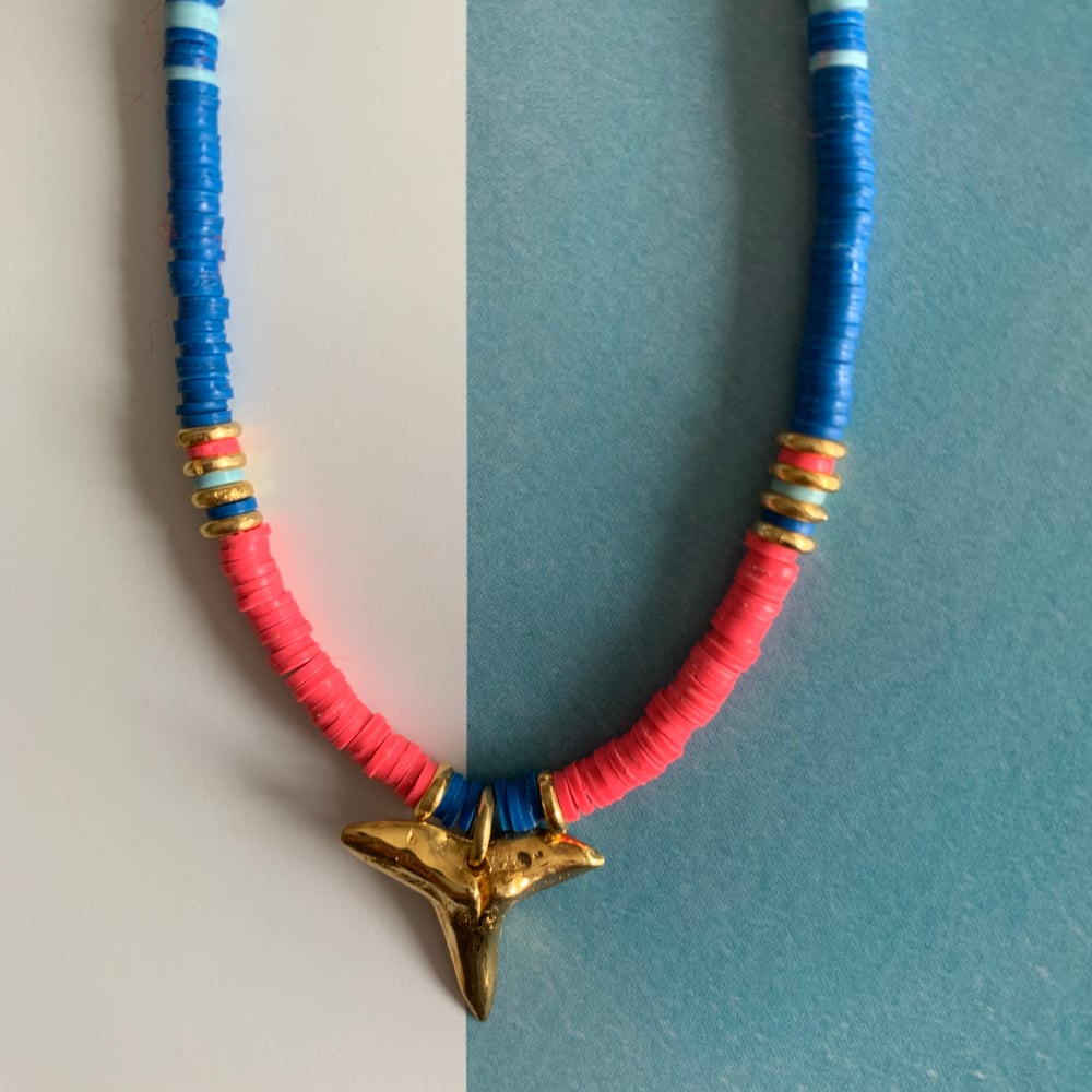 Image of Cocoa Beach shark necklace 