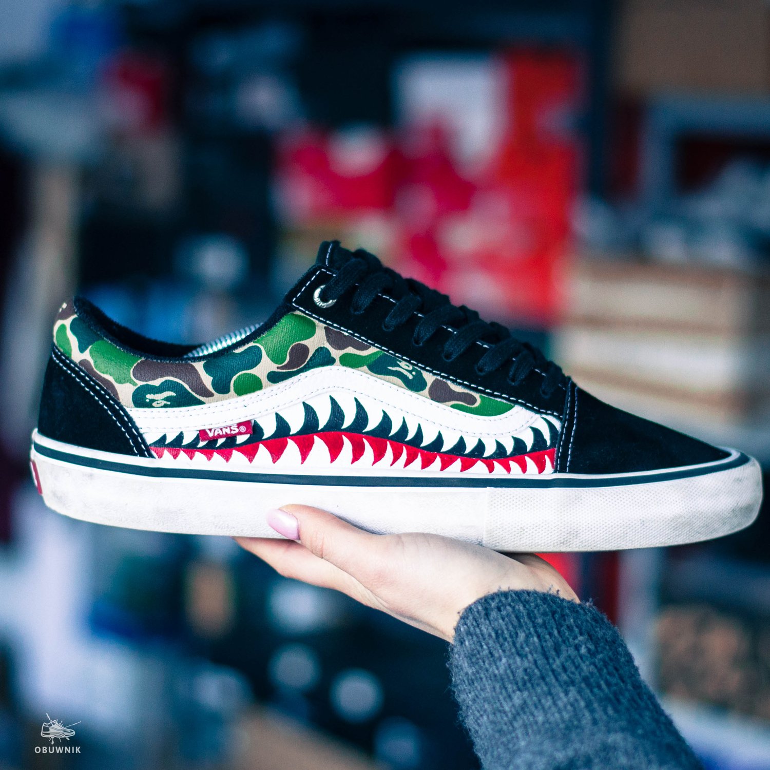 Bape hot sale and vans