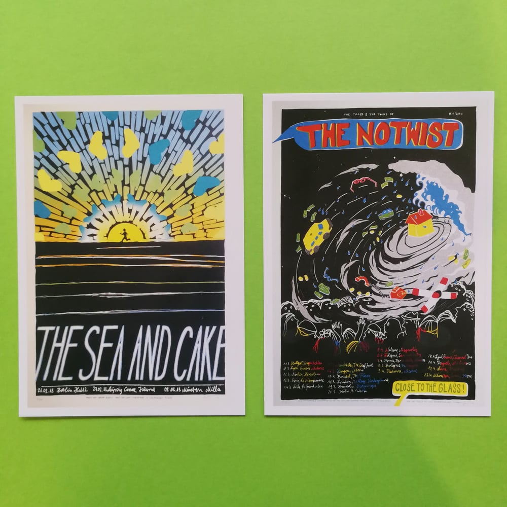 Postcards - The SOLD OUT Gigposters (#01-#06)
