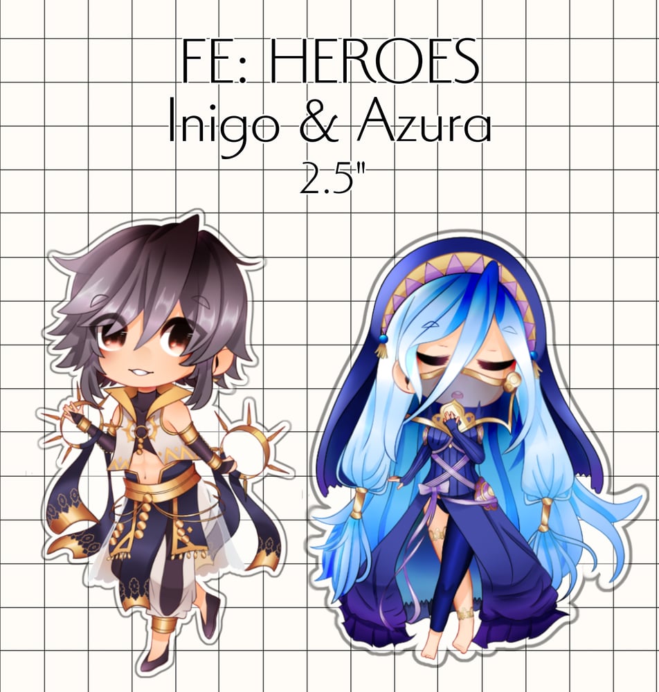 Image of Fire Emblem - Azura/Inigo Charms
