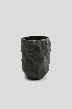 Max Lamb - Crockery Vase, Black
