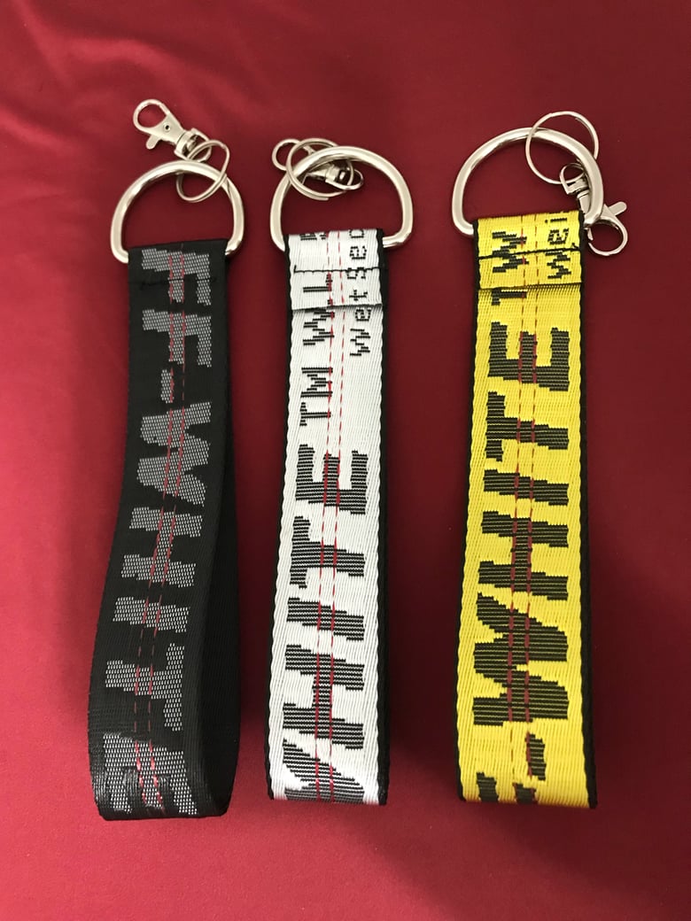 Image of 3 pack custom keychains