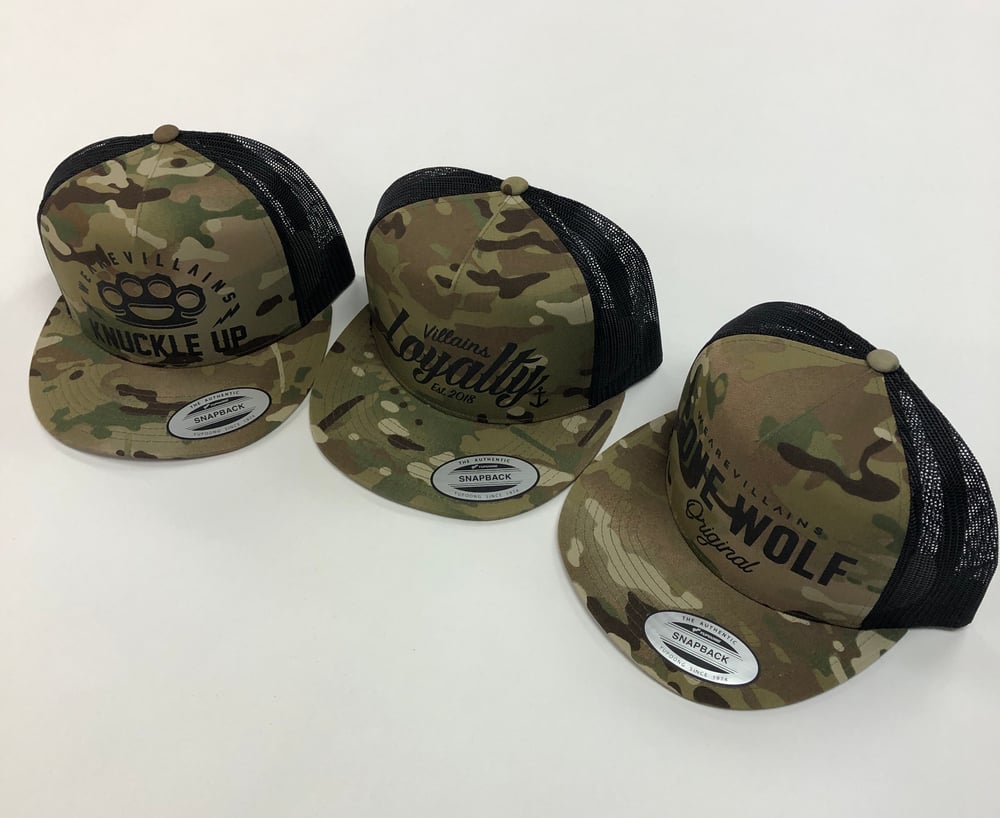 MultiCam SnapBack hats
