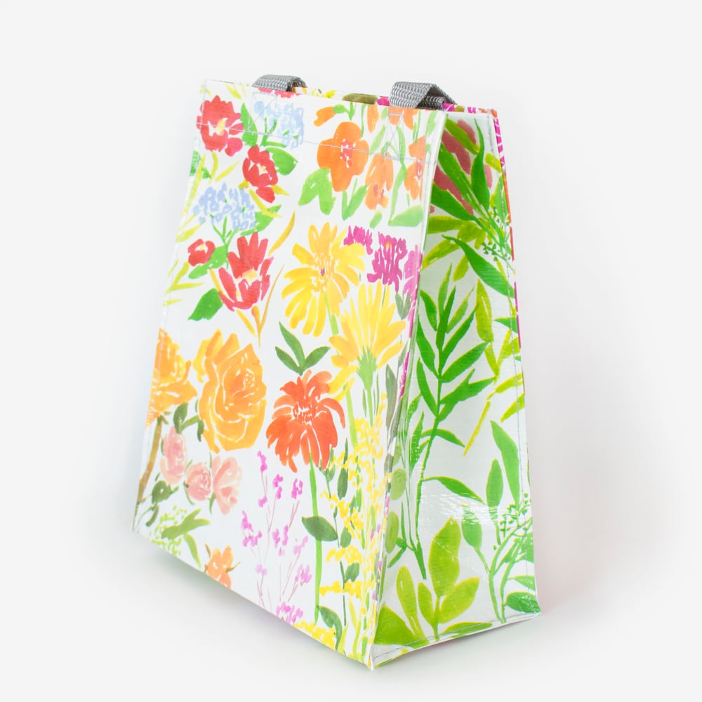 Image of Flower Garden Handy Tote