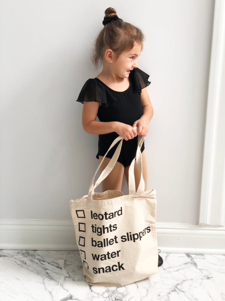 Image of Dance Checklist Tote Bag