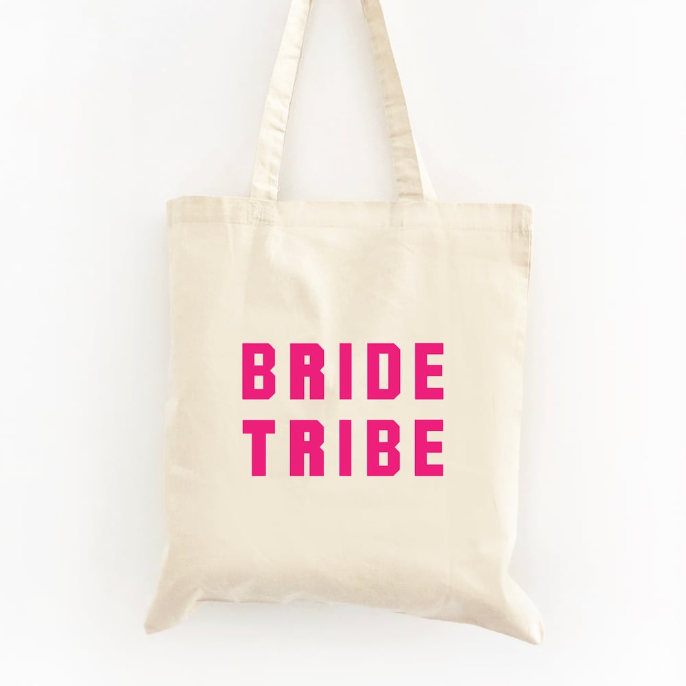 Image of Bride Tribe Tote Bag