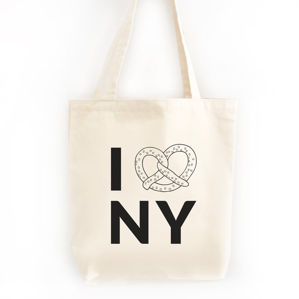 Image of I Pretzel NY Tote Bag