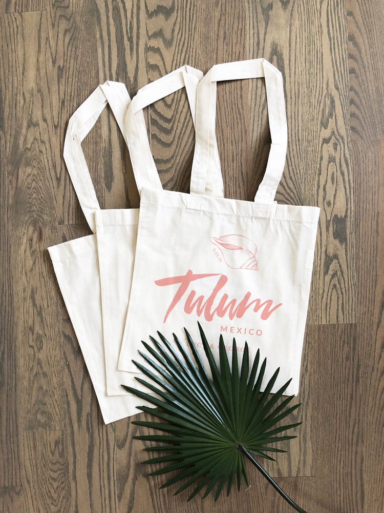 Personalized Wedding Welcome Tote Bags