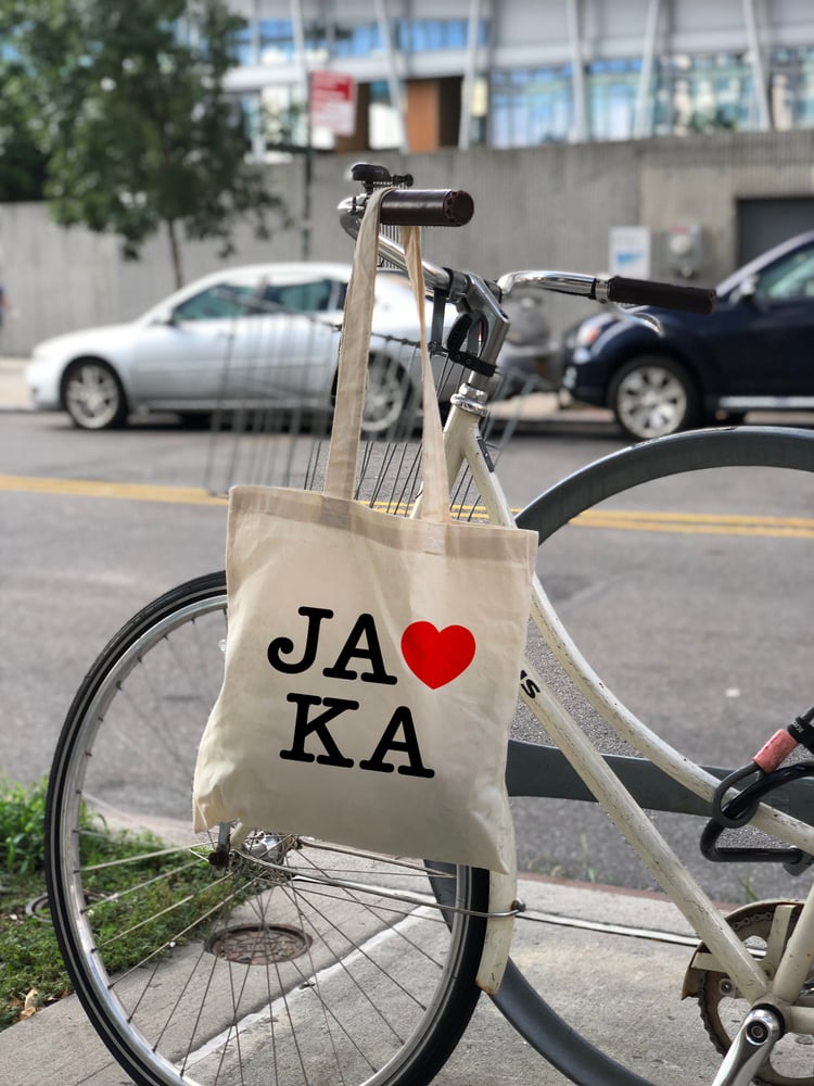 Image of Customizable NY Themed Wedding Welcome Tote Bag