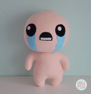 Image of Isaac toy with three accessories.