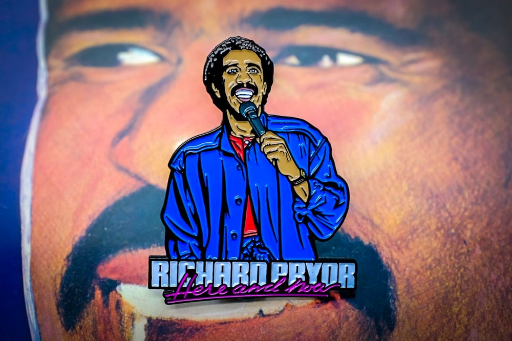 Richard Pryor - Here and Now Enamel Pin