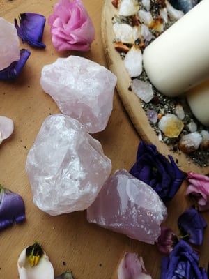 Image of Medium Rough Rose Quartz Chunk