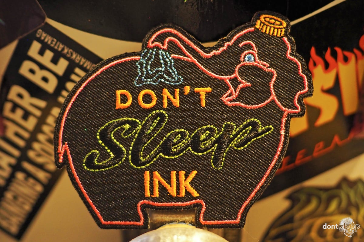 Mastodon Embroidered Patch | Dont Sleep Ink