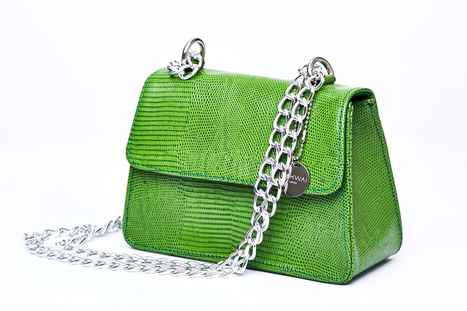 Image of Lime green mini Tee bag