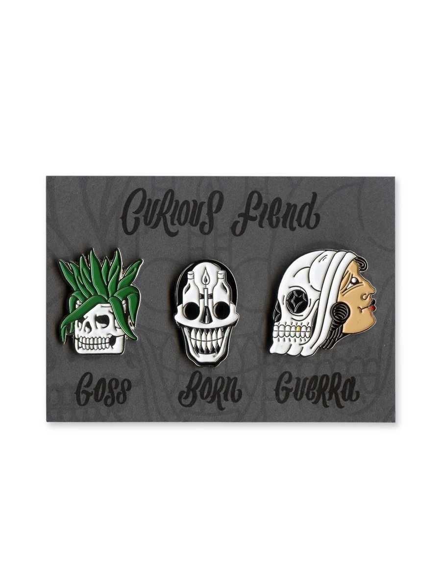 Image of Skull Pin Pack
