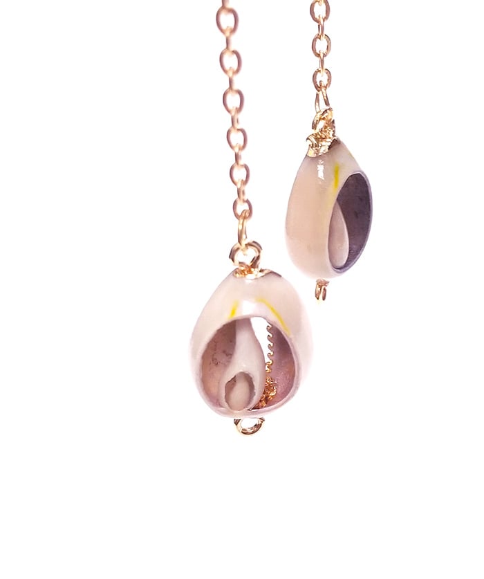 Image of Hypoallergenic Shell Earrings (Acrylic Stems)