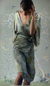 Image 1 of kimono wrap dress