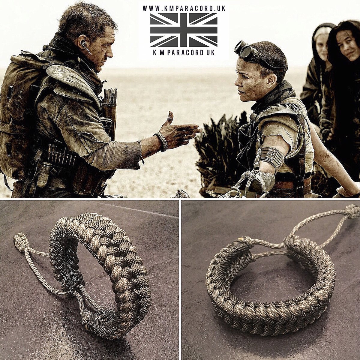 KMP 'MAD MAX' style Sanctified Wristband
