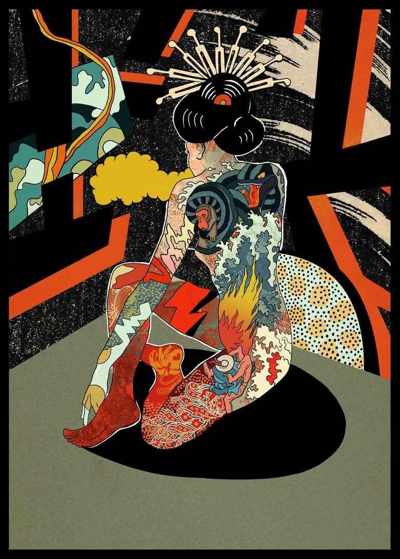 Image of 'Kazuko' // Giclee print