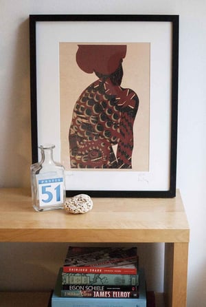 Image of 'Shinryaku' // Giclee print