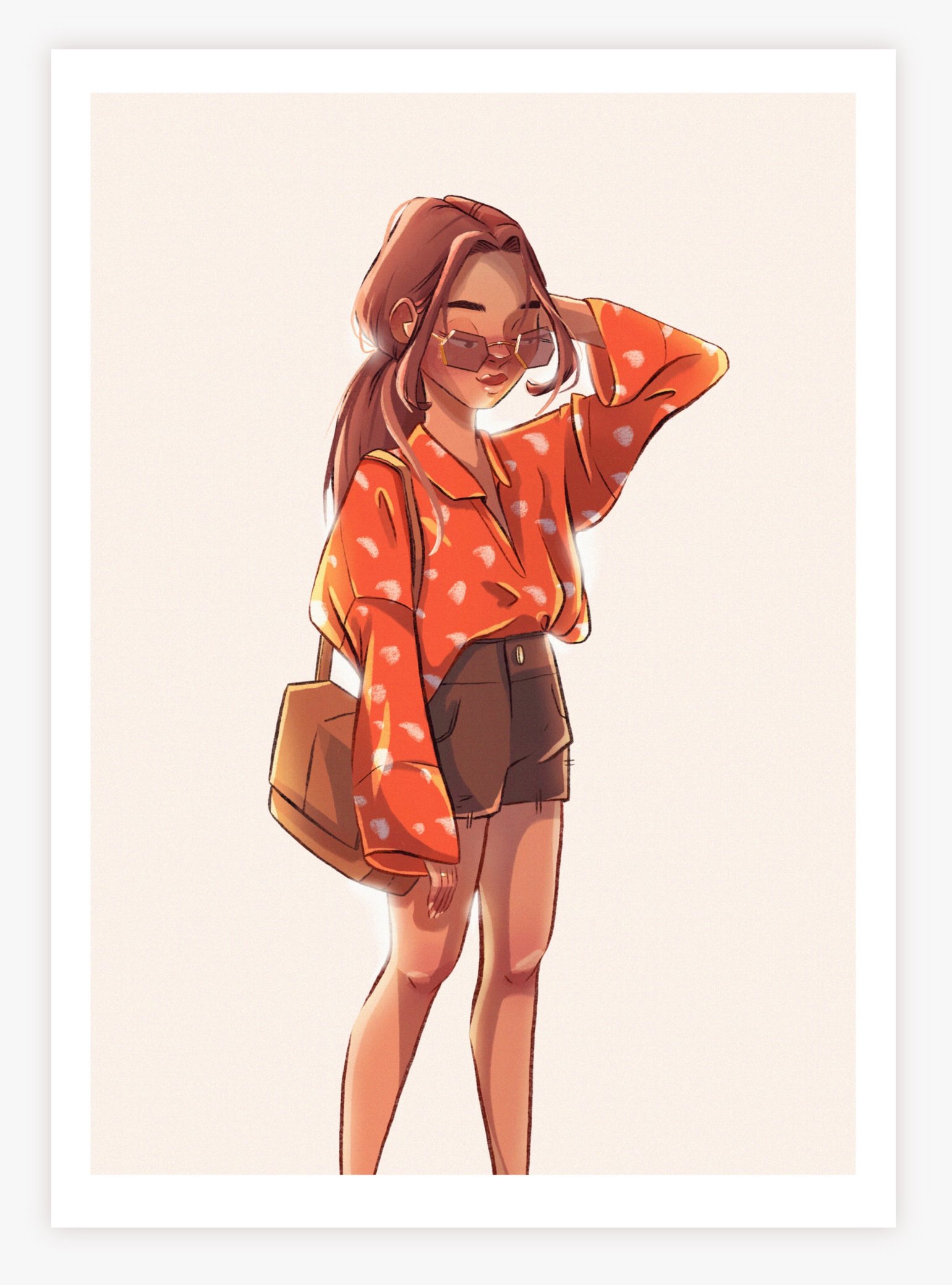 Image of Summer Girl Art Print