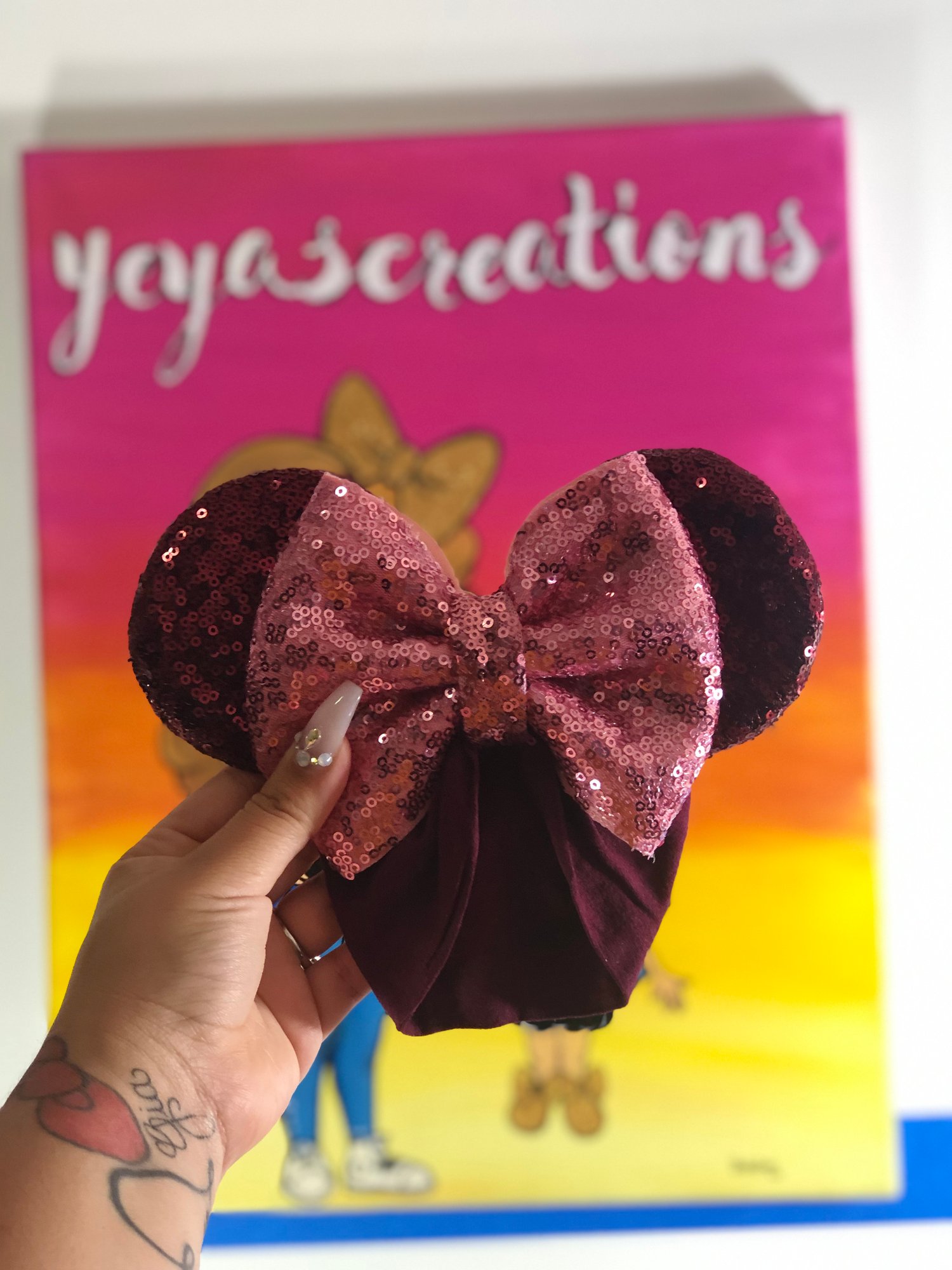 Image of Minnie Nylon headbands 