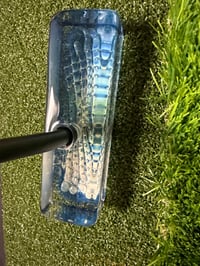 Image 1 of silver snakeskin blade