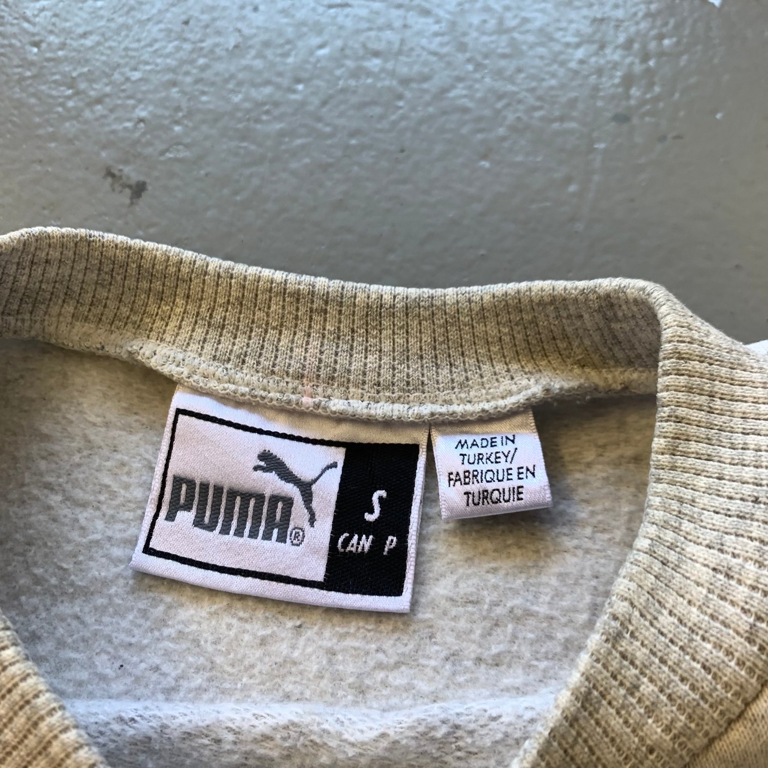 Image of Vintage Puma rework sweatshirt size small 