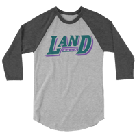 Image 5 of LOWER AZ LanD-Back 3/4 sleeve raglan shirt