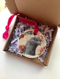 Image 2 of Pigeon ceramic decoration 