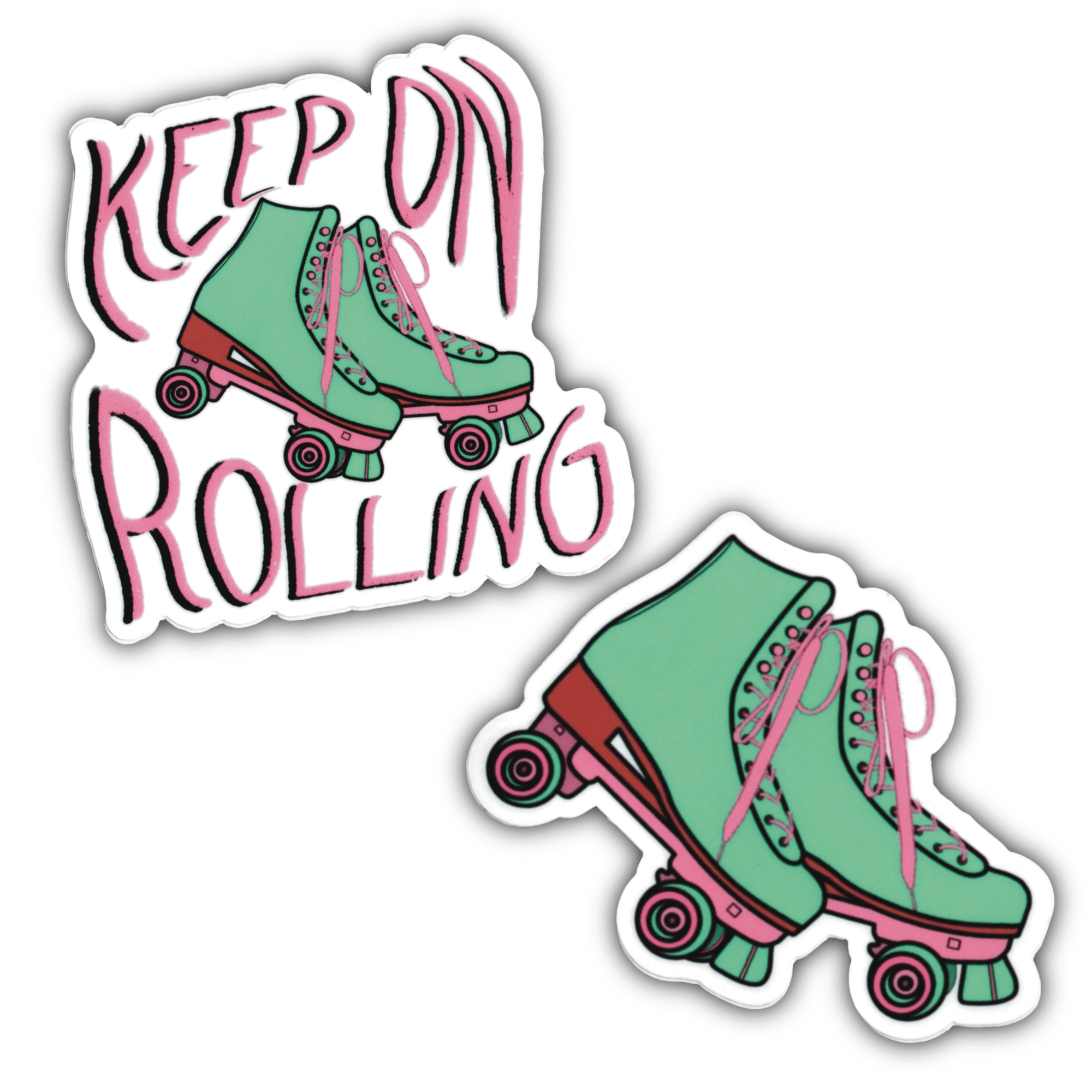 Vintage Roller Skates - Sticker