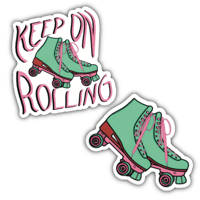 Image 1 of Vintage Roller Skates - Sticker
