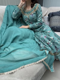 Image 2 of Floral Teal