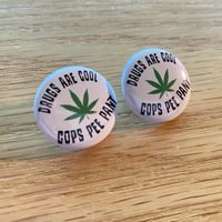 Image 1 of Earrings- Cops Pee Pant