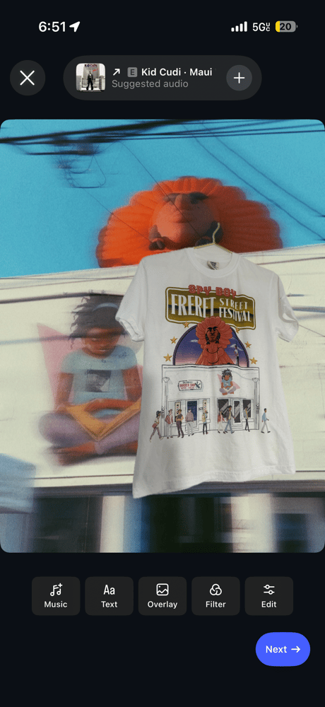 Image of SPY BOY Freret Fest (Tour Tee)